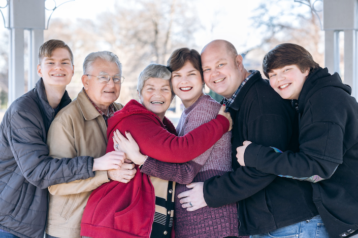Nathan, Don and Jenny Kirkwood, Angela, Roy and Luke Verrips - Greer, SC 2022